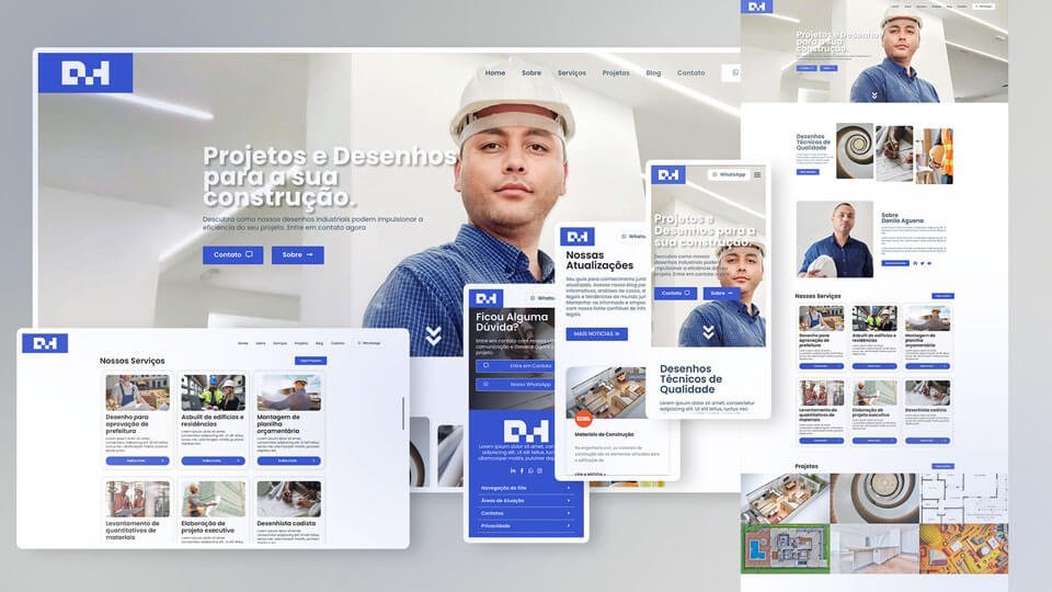 Site Engenheiro Danilo Aguena - Studio Aguena